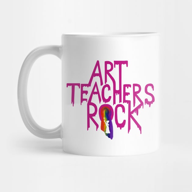 Art Teachers Rock by Art by Deborah Camp